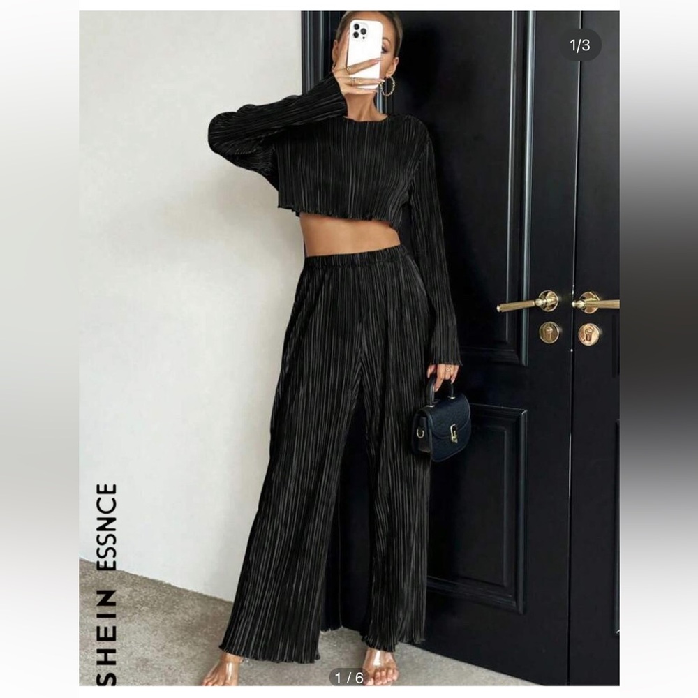 black set / size small